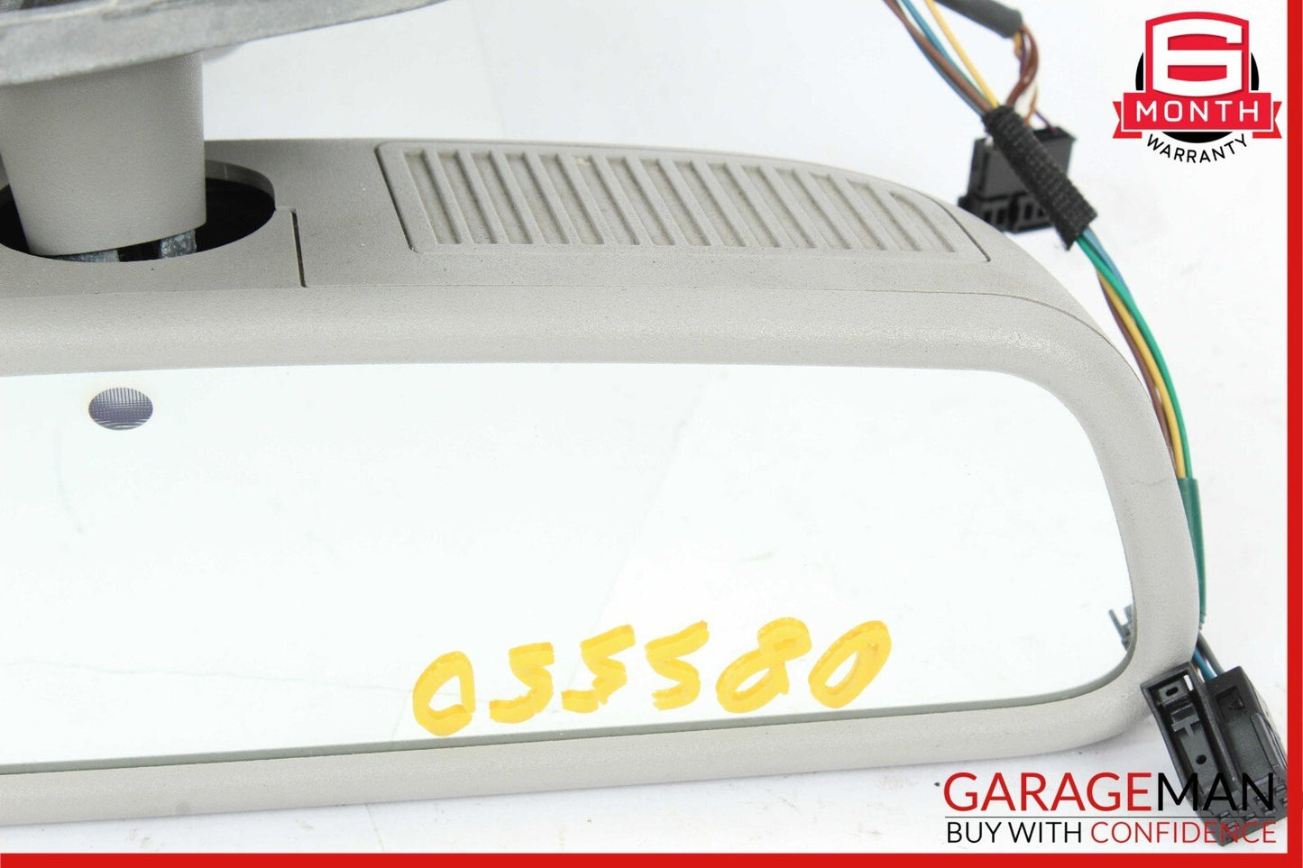 07-09 Mercedes W221 S550 S450 S63 AMG Interior Rear View Mirror 2218110007 Grey