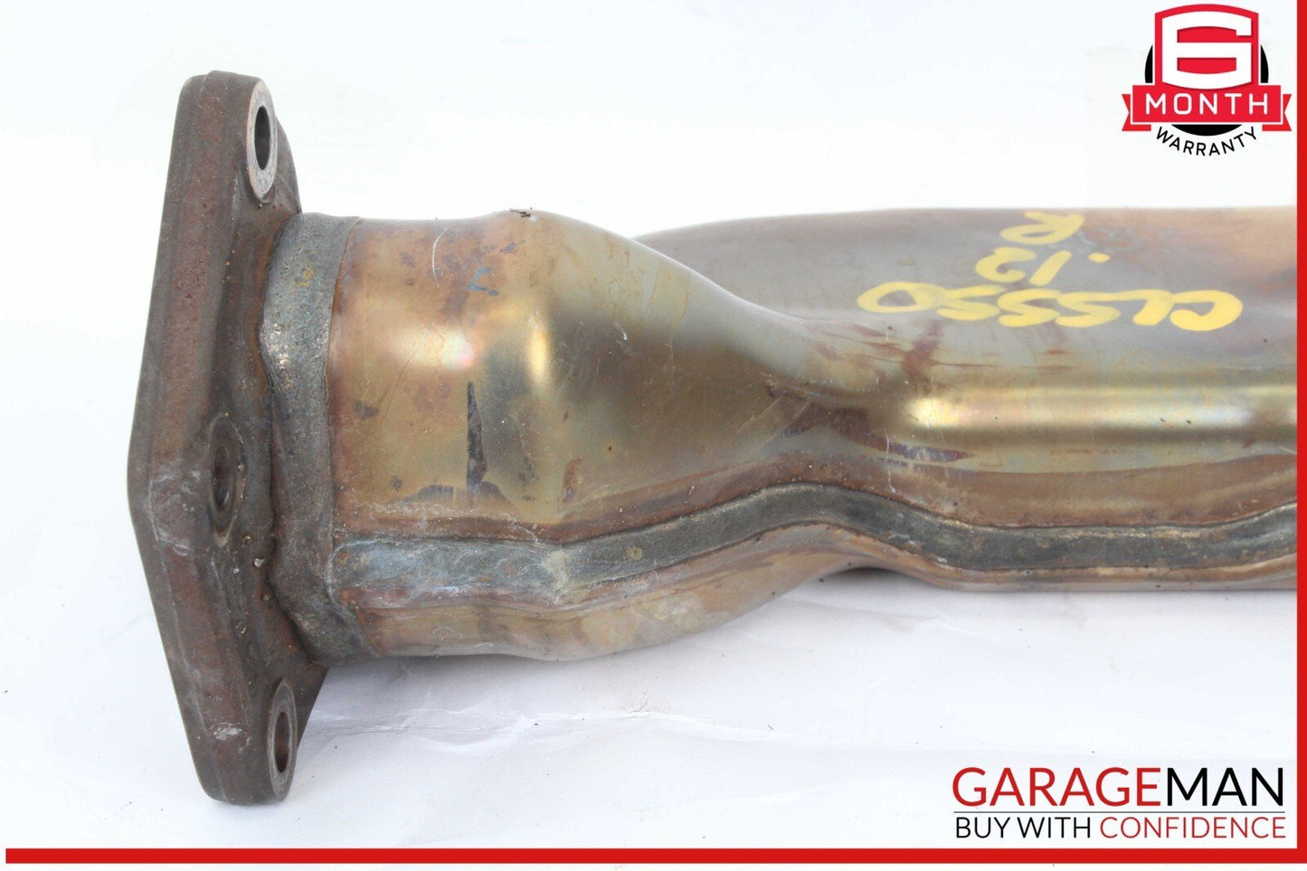 12-18 Mercedes W218 CLS550 4.6L Right Exhaust Pipe Adapter 2781400808 OEM