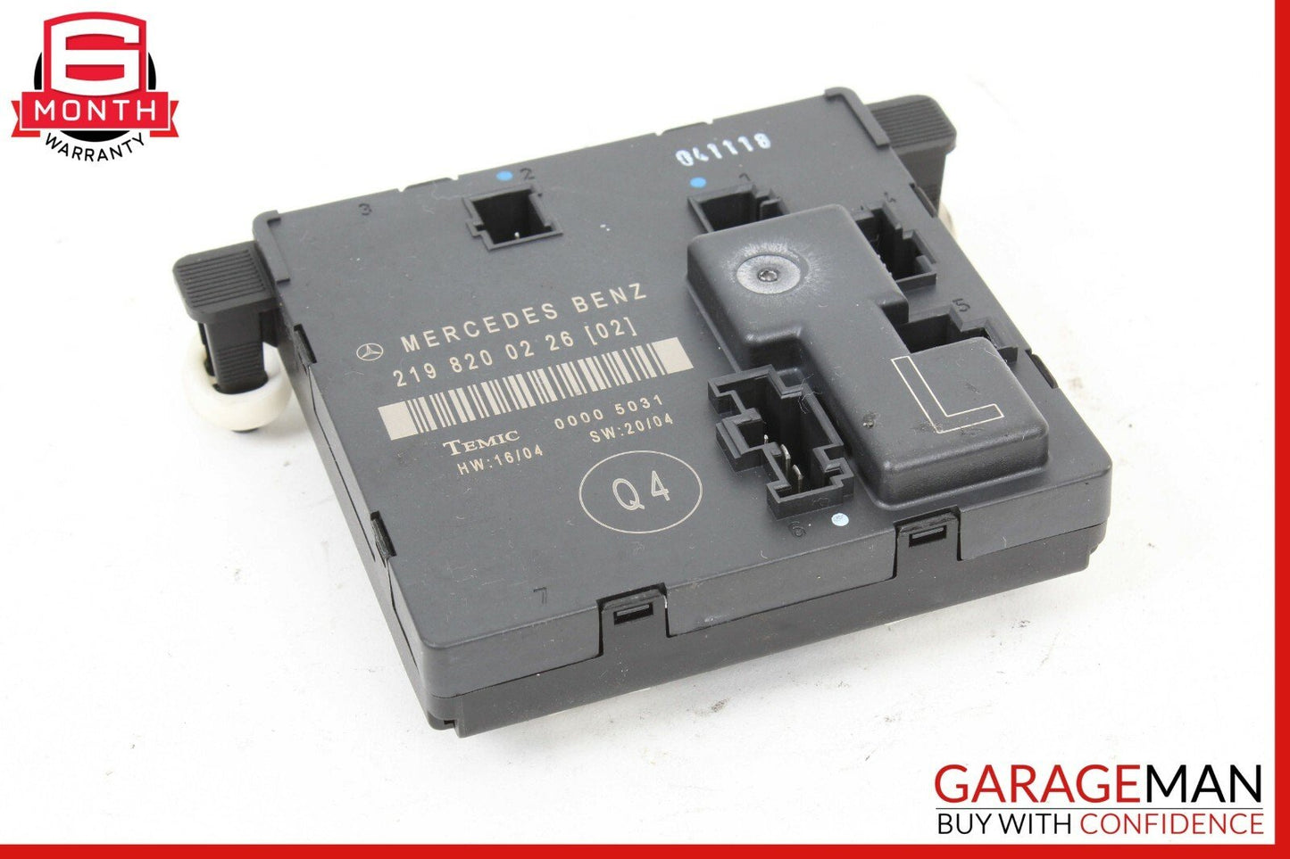 06-11 Mercedes W219 CLS500 CLS63 Rear Left Door Control Module 2198200226 OEM
