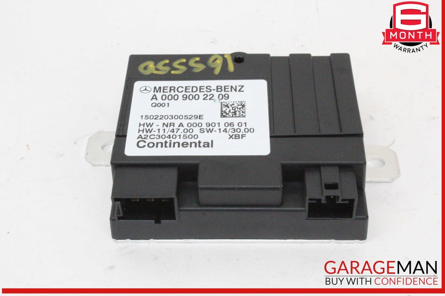 14-17 Mercedes W222 S550 Fuel Pump Motor Control Module Unit 0009002209 OEM