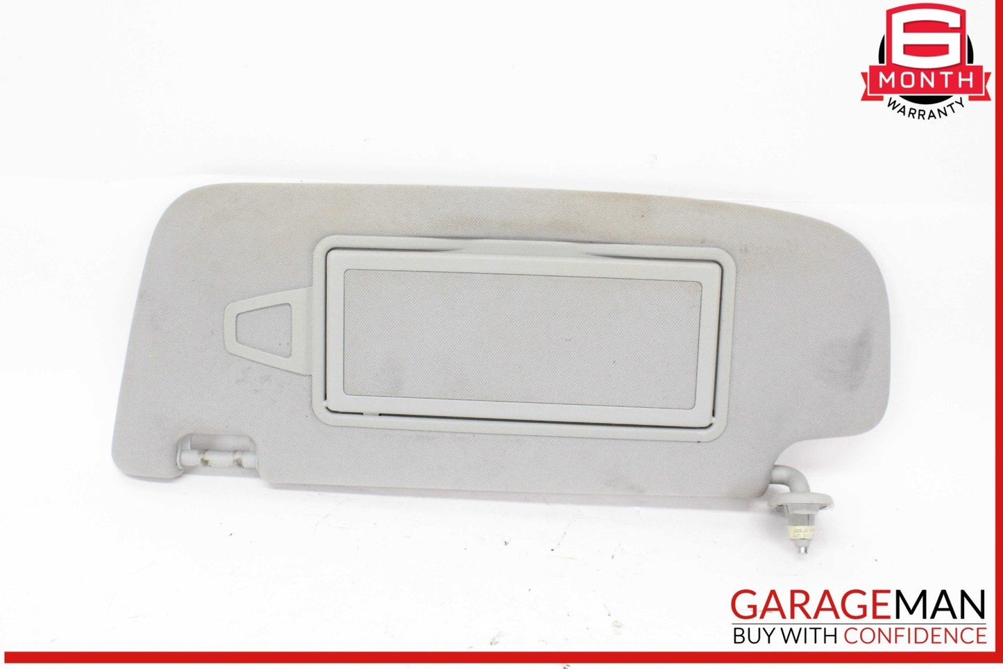 07-14 Mercedes W216 CL550 Front Left Driver Side Sun Visor Sunvisor Gray OEM