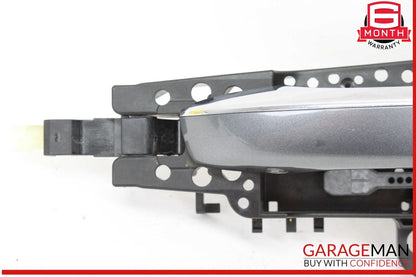 11-18 Audi A8 S8 Front Left Driver Side Exterior Door Handle Gray 4H1837885 OEM