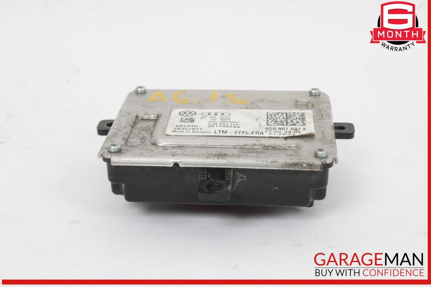 12-18 Audi A6 A7 Headlight Head Light Xenon Ballast Control Module Unit OEM