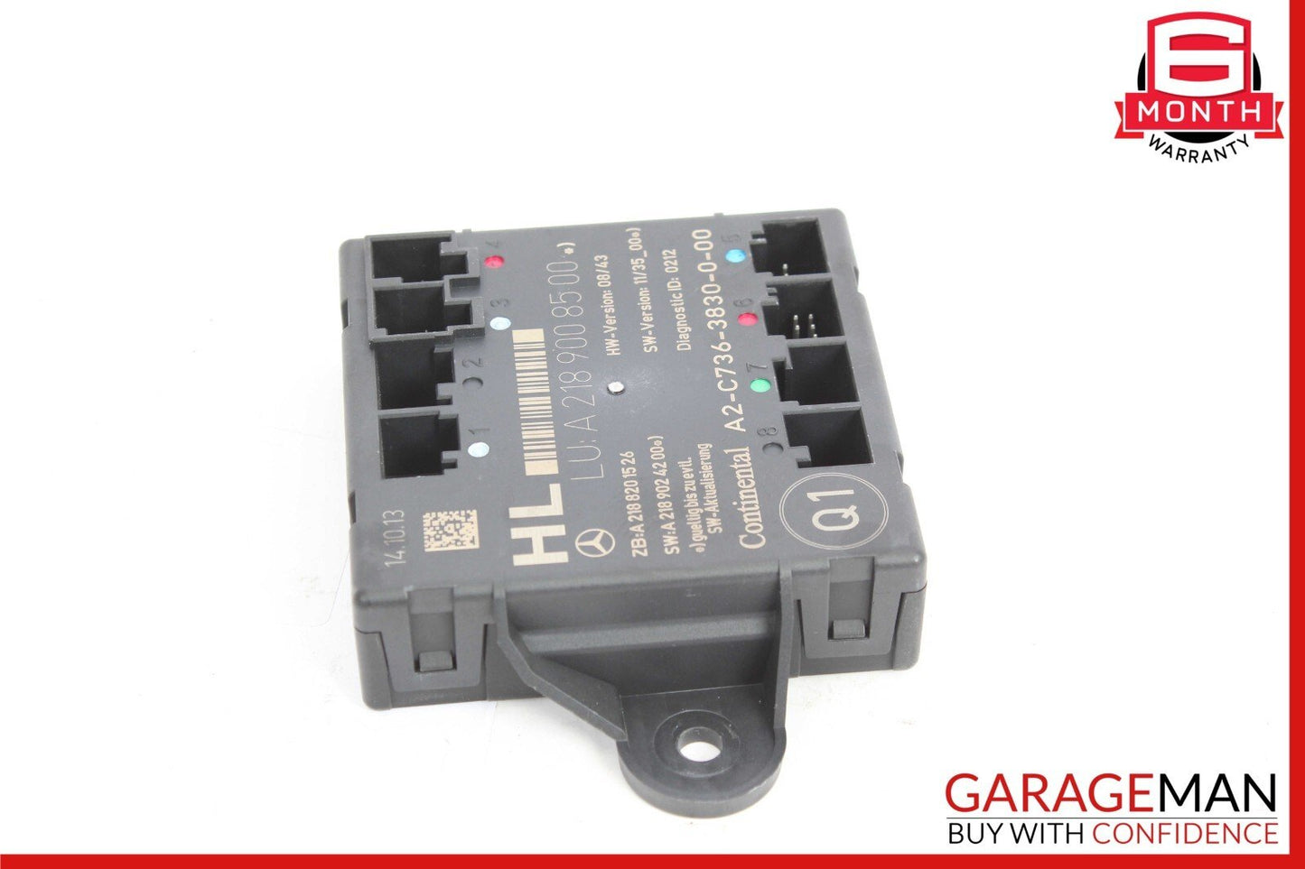 08-18 Mercedes W212 E350 CLS500 C250 Rear Left Side Door Control Module Unit OEM
