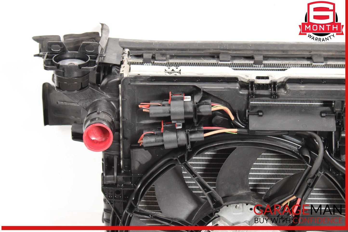 12-18 Audi A7 Engine Cooling Radiator w/ Fan Assembly OEM