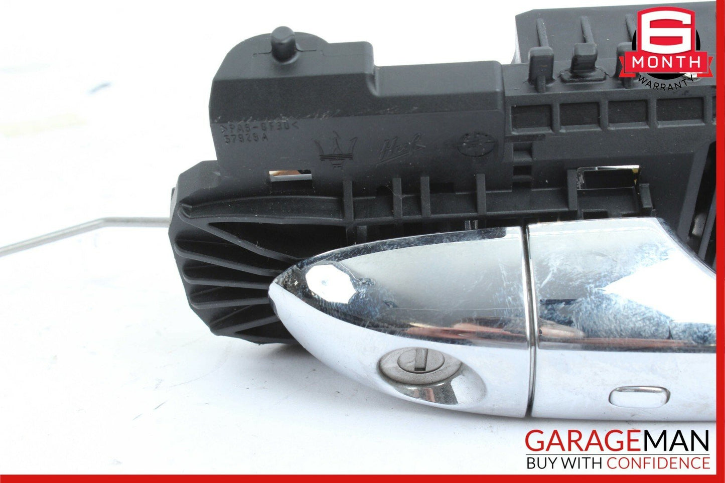 14-17 Maserati Ghibli Front Left Side Exterior Door Handle Assembly Silver OEM