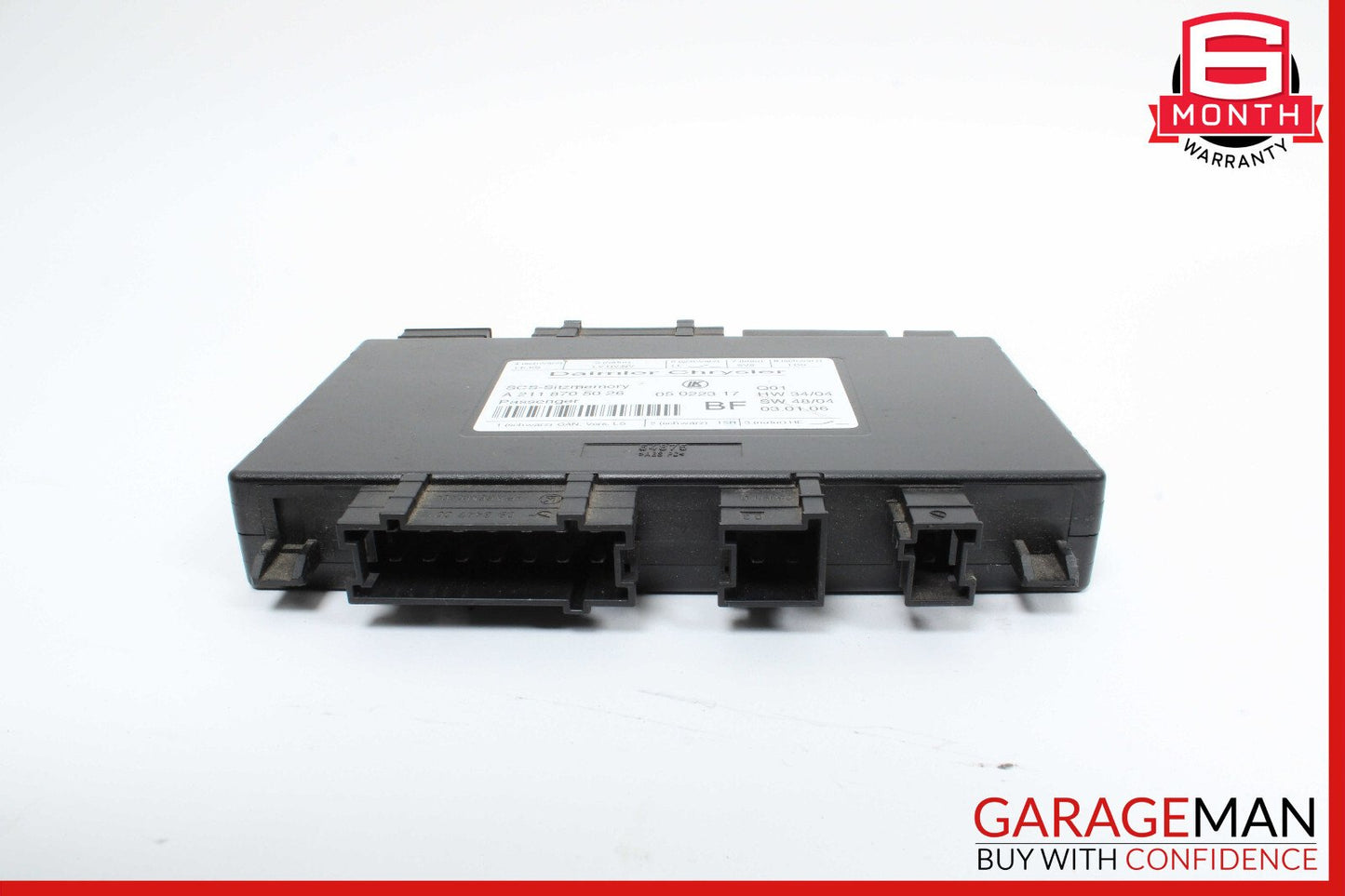 Mercedes R171 SLK280 GL450 E350 Front Right Side Under Seat Control Module Unit