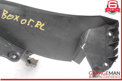 05-08 Porsche Boxster 987 Rear Left Driver Side Bumper Guide Heat Shield OEM