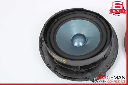 07-09 Mercedes W211 E350 Rear Left & Right Side Door Audio Sound Speakers Set