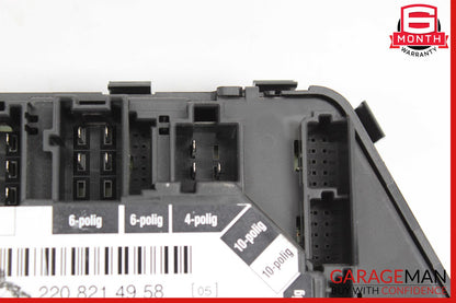 00-06 Mercedes W220 S55 AMG Rear Left Driver Side Seat Switch 2208214958 OEM