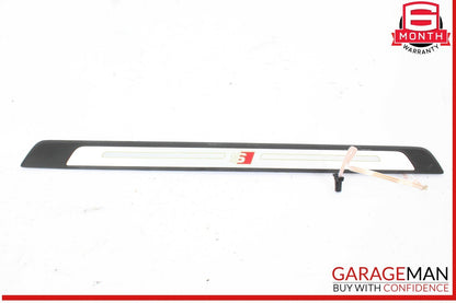 17-24 Audi A4 Front Left & Front Right Side Door Sill Plate Cover Trim OEM