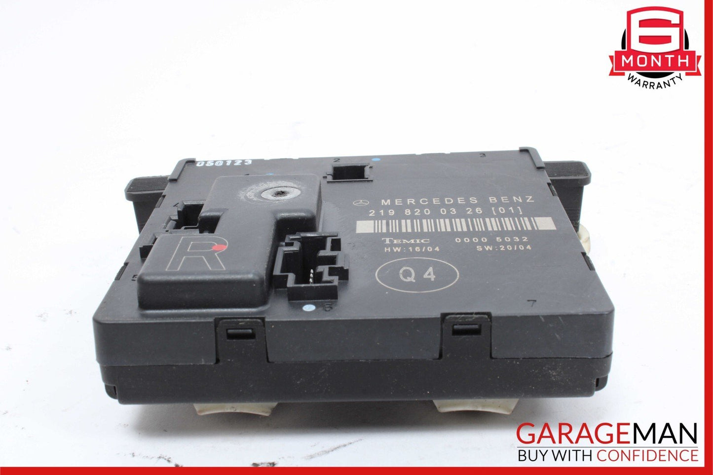06-11 Mercedes W219 CLS500 Rear Right Side Door Control Module 2198200326 OEM