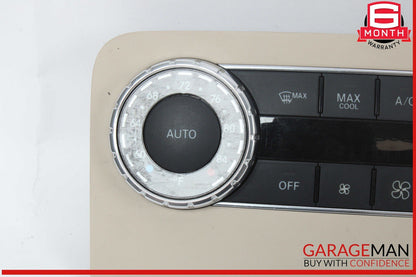 12-14 Mercedes W204 C250 C63 AMG C300 AC A/C Heater Climate Control w/ Trim OEM