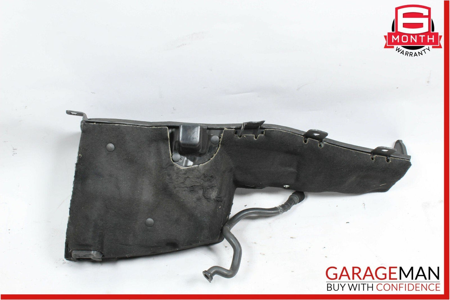 10-15 Jaguar XJ Radiator AC A/C Air Duct Shroud Hose Cover Assembly OEM