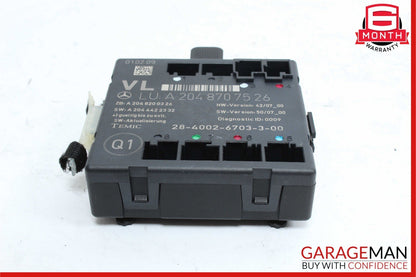 09-12 Mercedes W204 C63 AMG Front Left Side Door Control Module Unit OEM