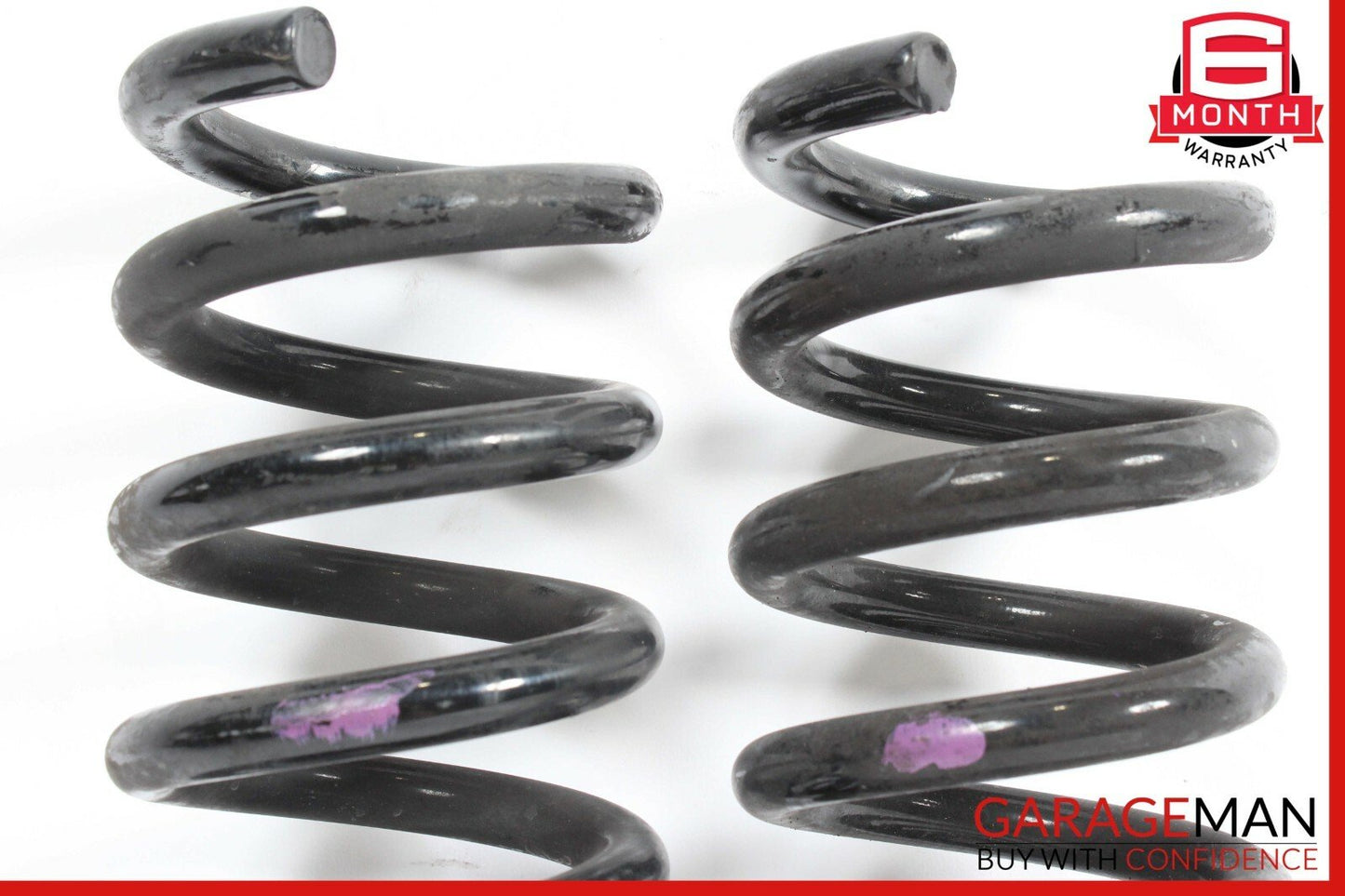 08-14 Mercedes W204 C300 Rear Left & Right Shock Absorber Coil Spring Set of 2