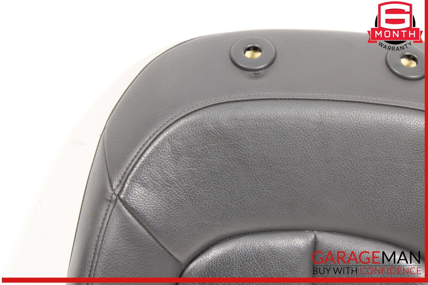 12-18 Audi A7 Front Left Driver Side Top Upper Seat Cushion Cover Black OEM