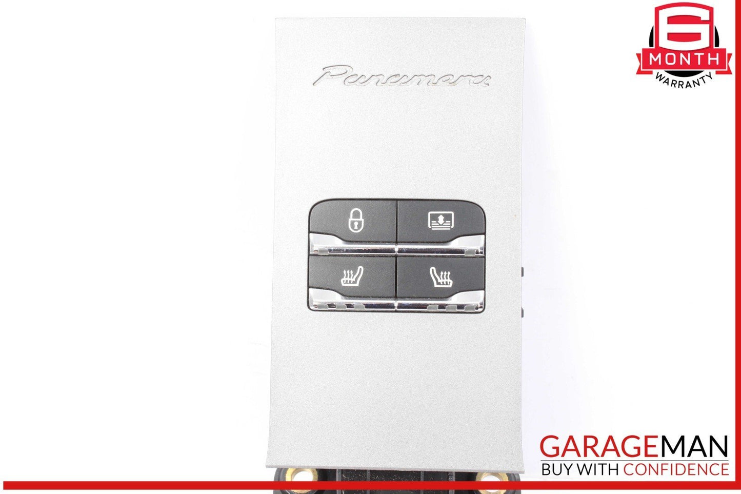10-13 Porsche Panamera 970 Rear Seat Heater Door Lock Switch Control Panel OEM