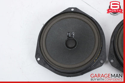 14-17 Maserati Ghibli Rear Right & Left Side Door Sound Audio Speaker Set OEM