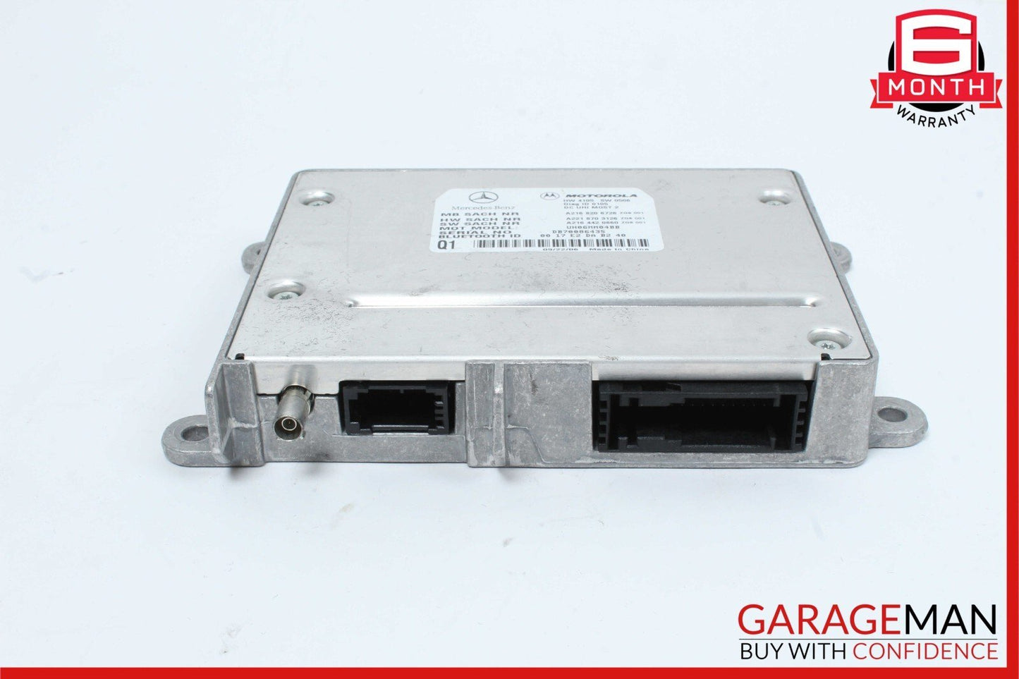 07-13 Mercedes W221 S550 CL550 Bluetooth Communication Controller Module OEM