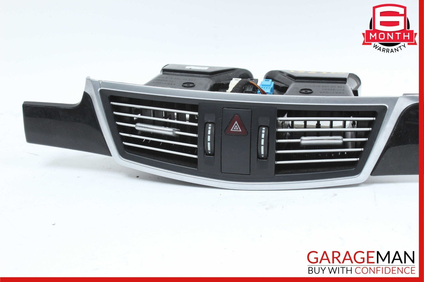 10-13 Mercedes W212 E350 Front Center Dash AC A/C Air Vent Grille Trim Assembly