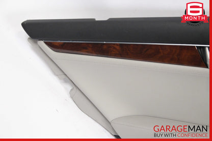 08-14 Mercedes W204 C250 C300 C350 Rear Left Side Interior Door Panel OEM