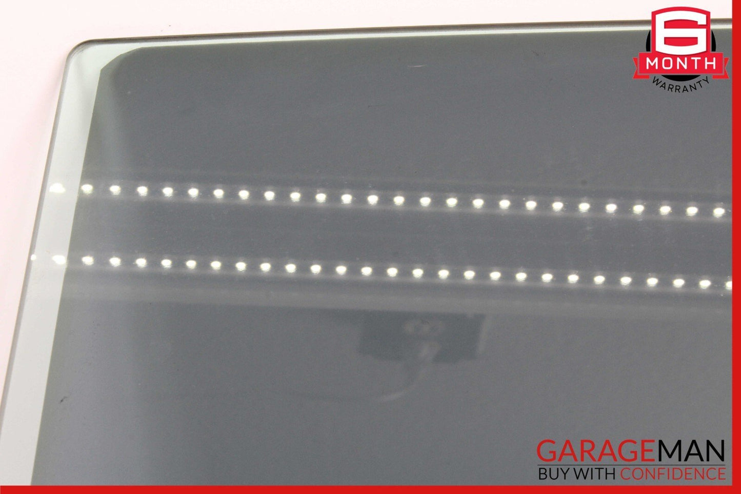 11-16 BMW 525i 535i 550i Rear Left Door Window Glass OEM