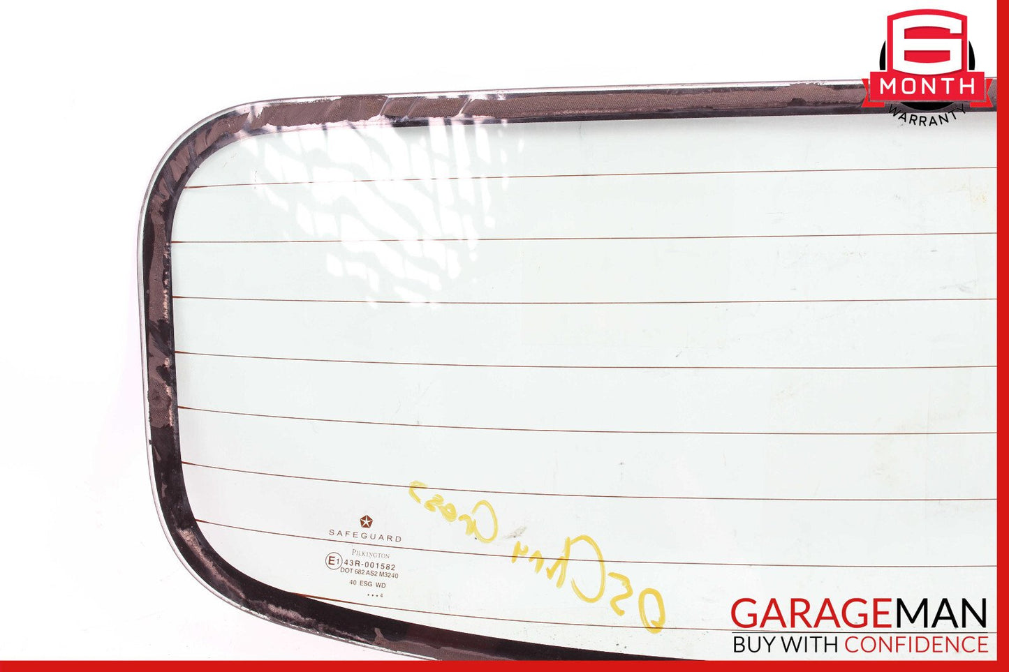 05-08 Chrysler Crossfire Convertible Rear Windshield Glass OEM