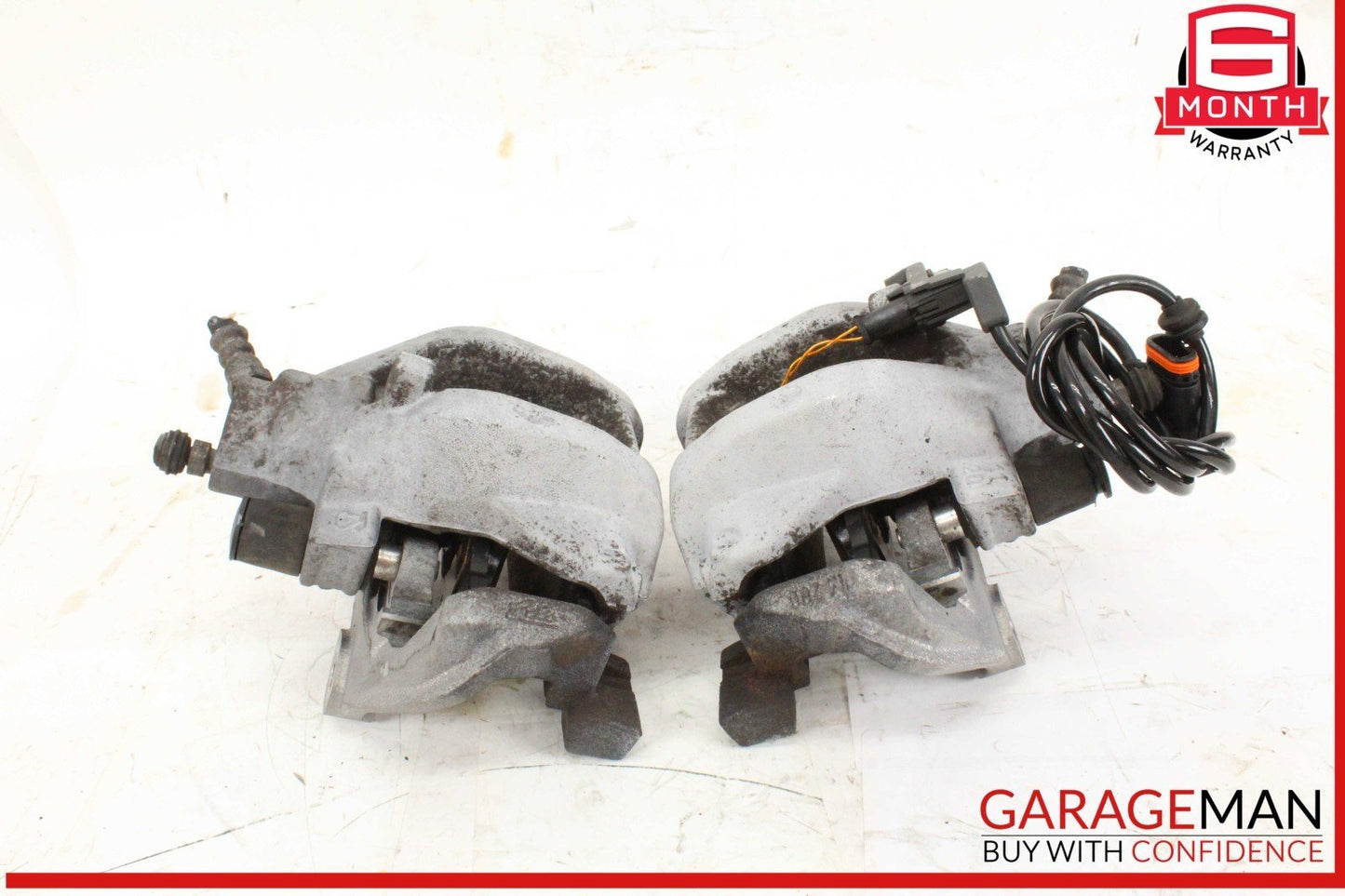 07-14 Mercedes W221 S400 Hybrid Rear Left & Right Side Brake Calipers Set OEM