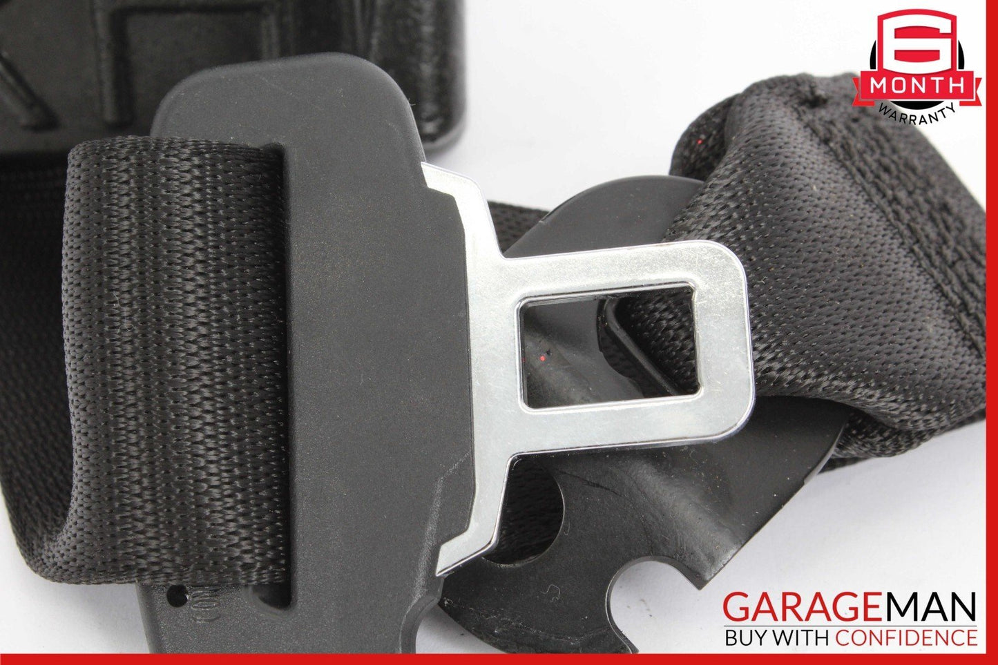 17-20 Maserati Levante S M161 Rear Left or Right Side Seatbelt Black OEM