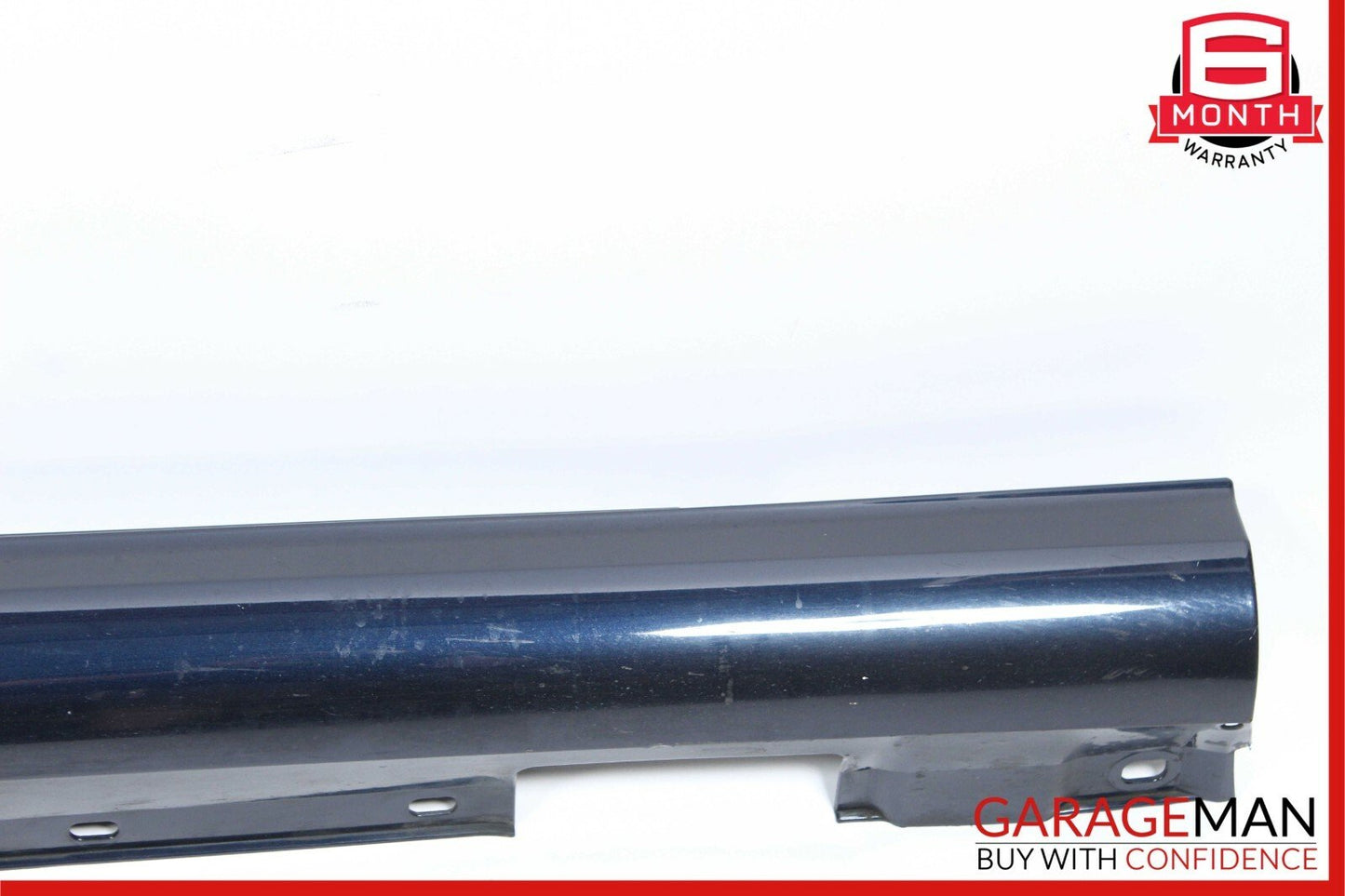 08-14 Mercedes W204 C250 AMG Sport Right Passenger Side Skirt Rocker Panel Blue