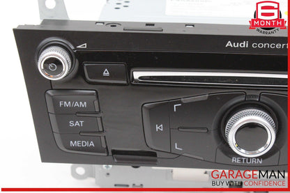 13-16 Audi A5 A4 Q5 S5 S4 Front Dash Audio Radio AM FM Receiver 8R1035186Q OEM