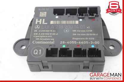 08-15 Mercedes W204 C250 Rear Left Driver Side Door Control Module OEM
