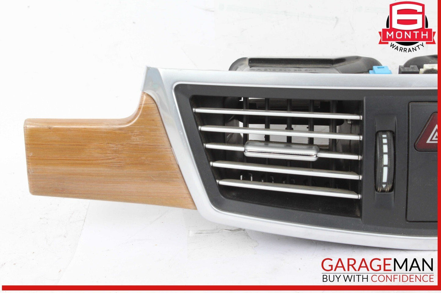10-13 Mercedes W212 E350 E63 Front Center Dash AC A/C Air Vent Grille Trim Assy