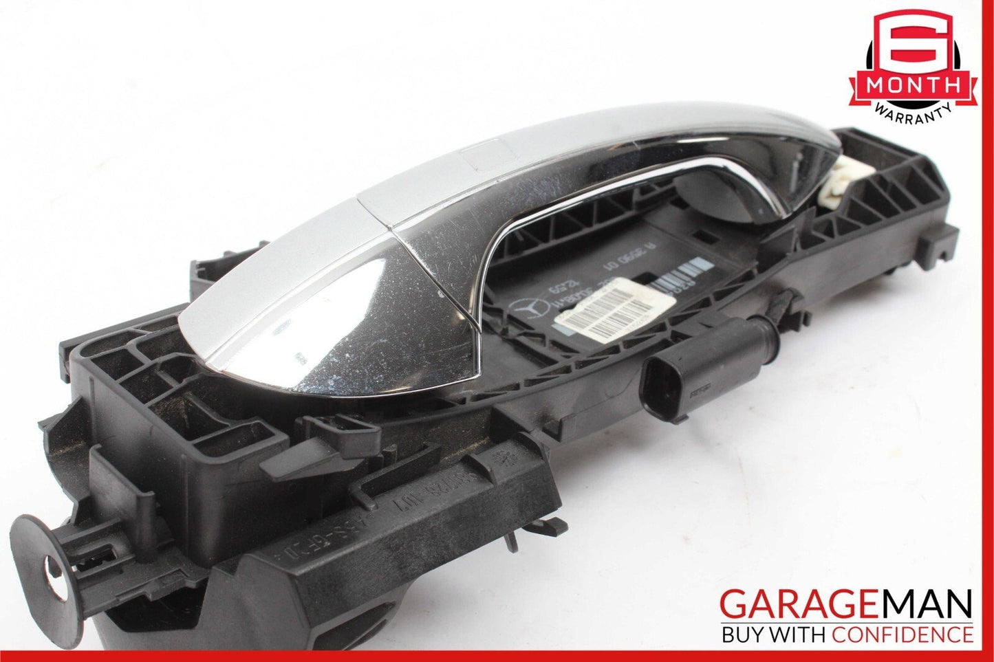 08-14 Mercedes W204 C250 Rear Left Driver Side Exterior Door Handle Silver OEM