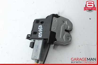 07-14 Mercedes W221 S550 CL550 Rear Trunk Lid Latch Lock Actuator w/ Cylinder