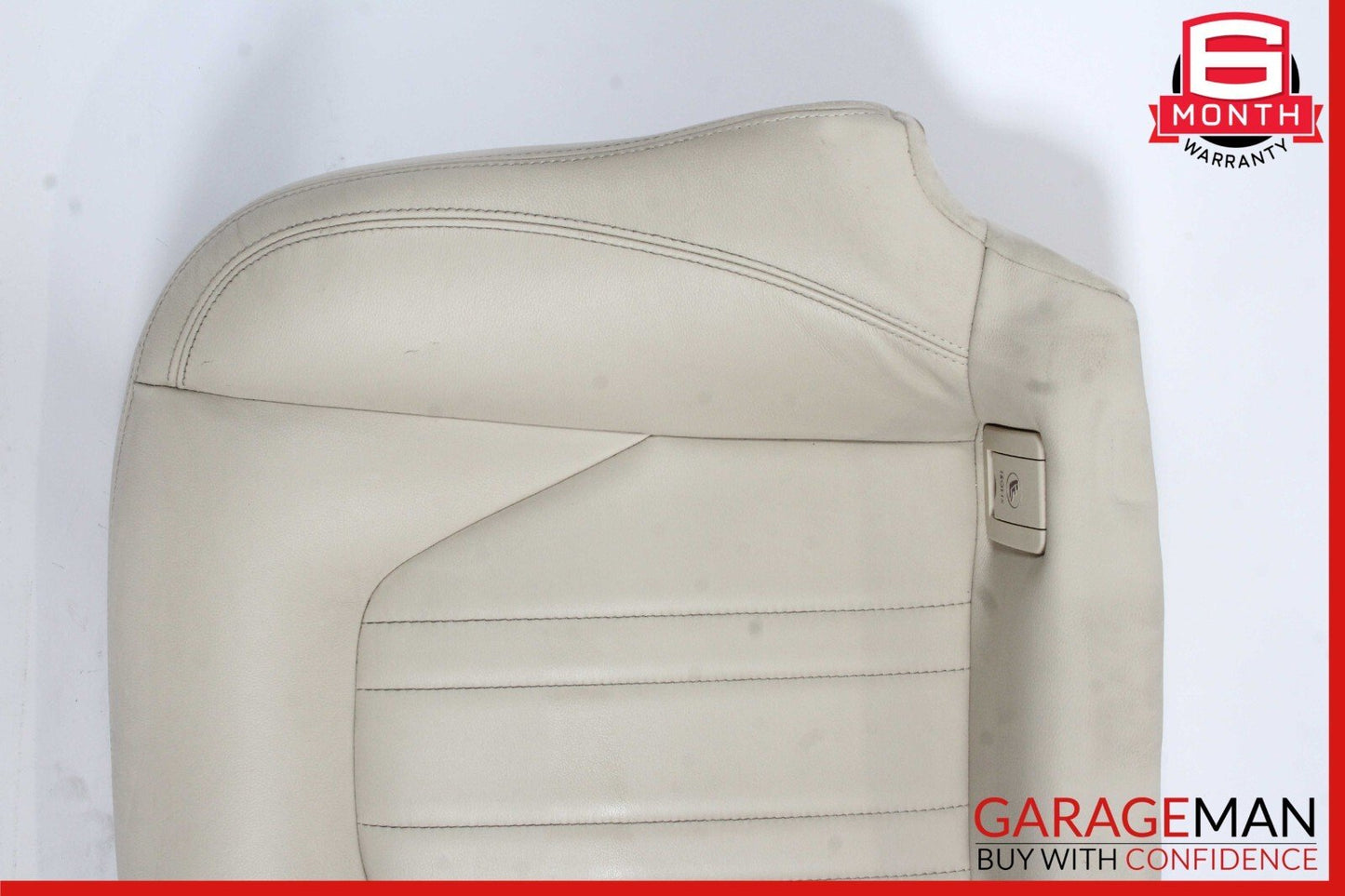 14-17 Maserati Ghibli M157 Rear Bench Lower Bottom Seat Cushion Cover Gray OEM