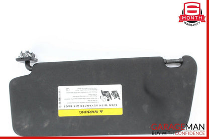 08-14 Mercedes W204 C250 C300 C350 Front Right Side Sunvisor Sun Visor Black OEM
