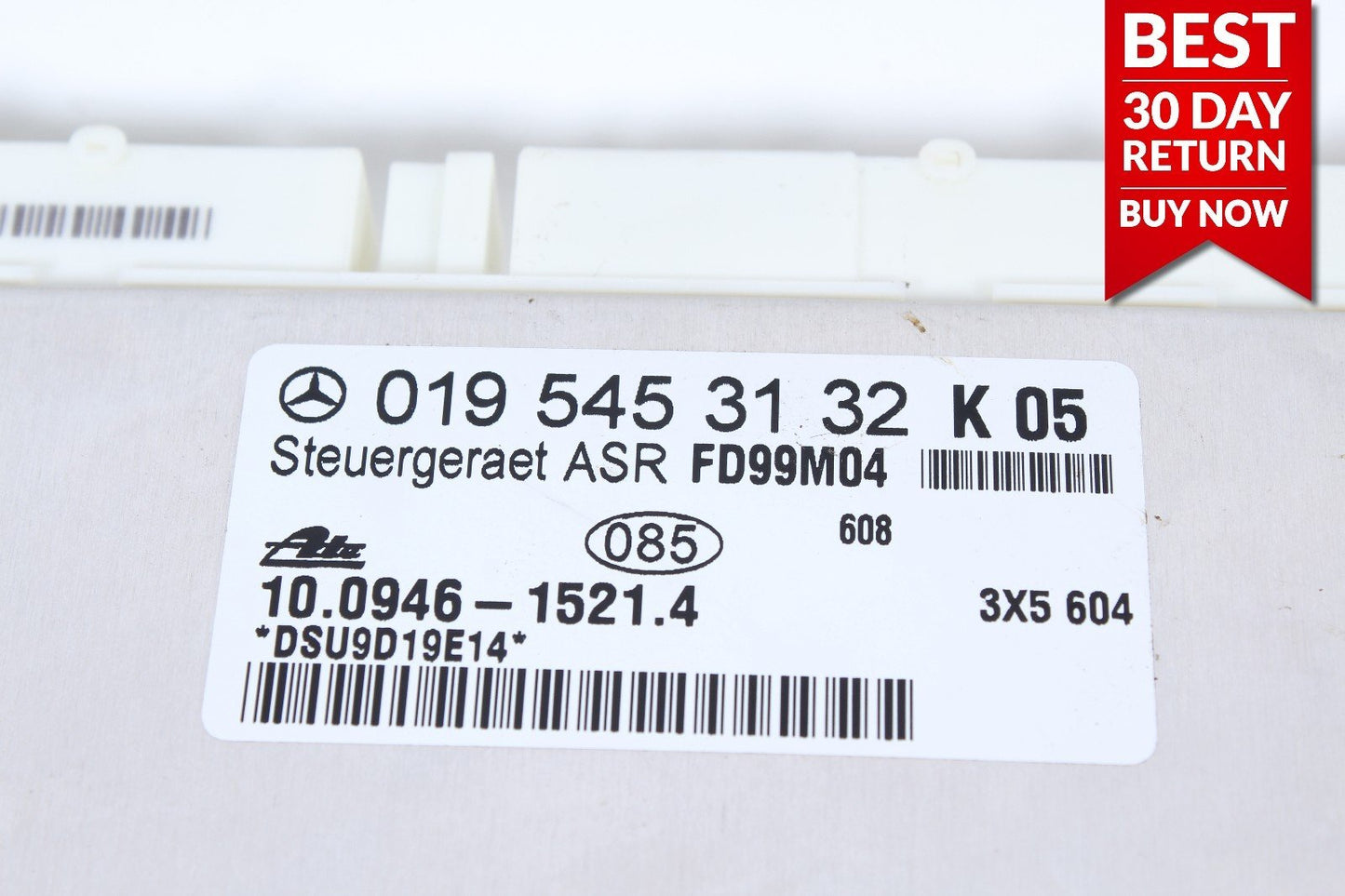 98-00 MERCEDES W208 CLK320 SLK230 ABS ASR CONTROL MODULE UNIT 0195453132 A17 OEM