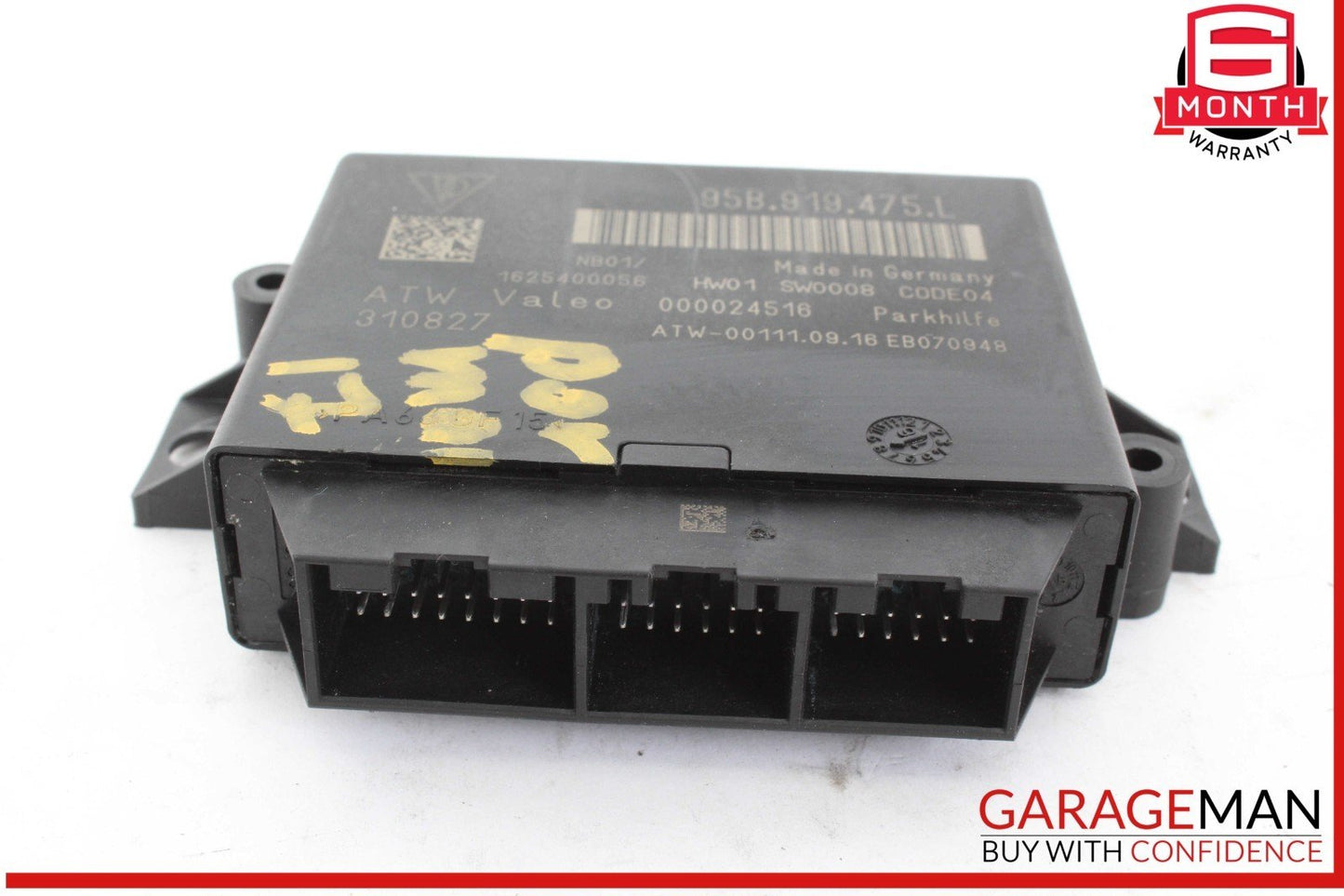 15-18 Porsche Macan 95B Park Assist Aid Control Module Unit 95B919475L OEM