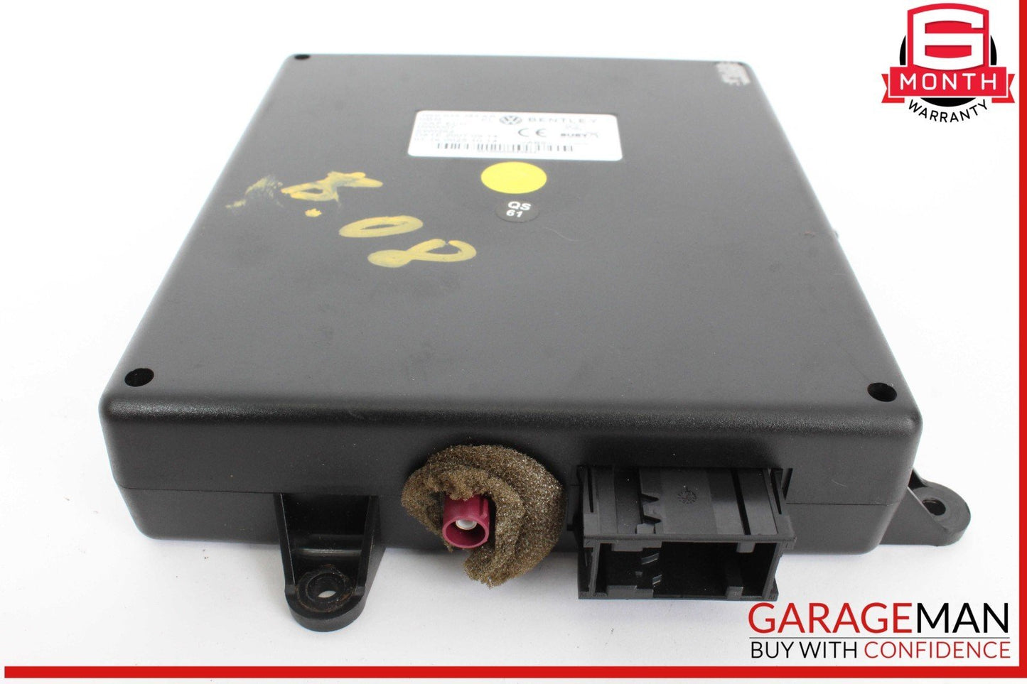 03-12 Bentley Continental GTC Communication Phone Control Module Unit OEM