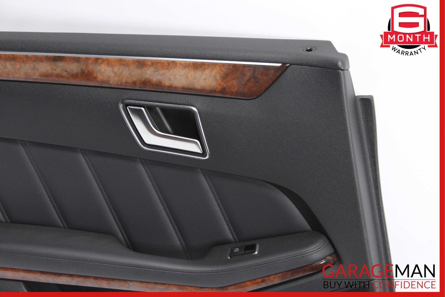 10-13 Mercedes W212 E350 E550 Rear Left Interior Door Panel Assembly Anthracite