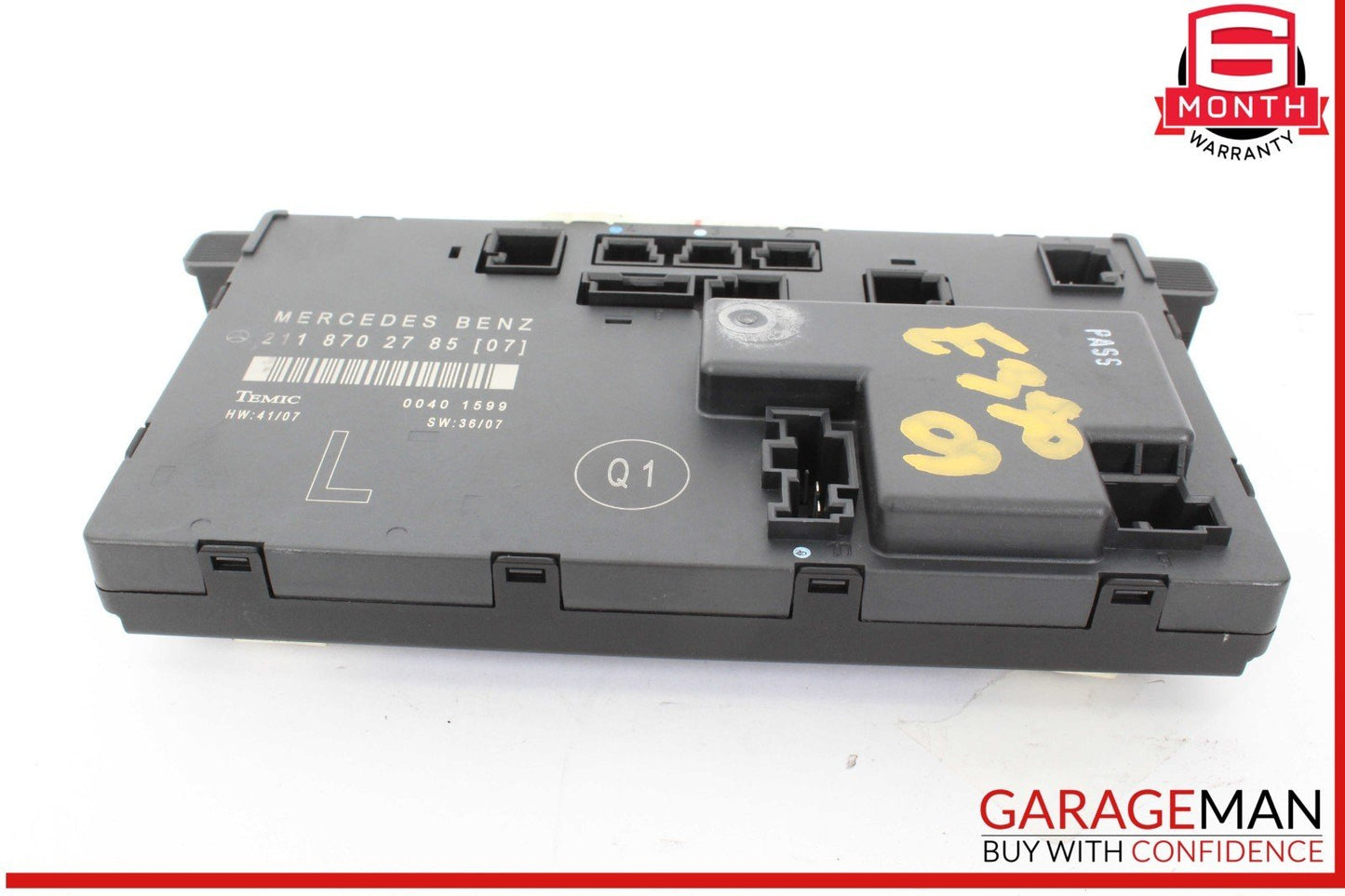 03-09 Mercedes W211 E350 E500 Front Left Side Door Control Module Unit OEM