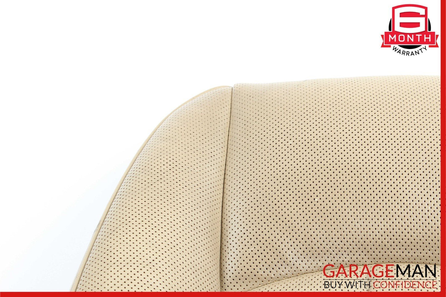 06-11 Mercedes W219 CLS500 Front Left / Right Side Top Upper Seat Cushion Brown