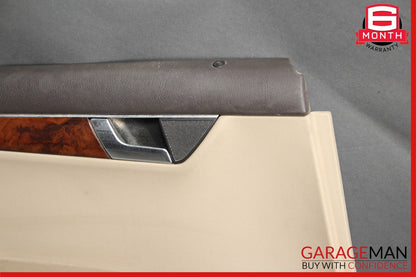 08-14 Mercedes W204 C300 C250 Rear Left Side Interior Door Panel Assembly Beige