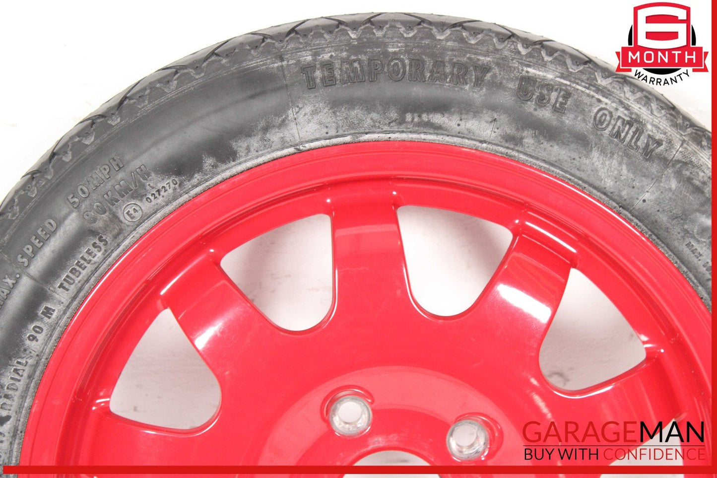97-04 Porsche Boxster 986 Carrera 911 Spare Tire Wheel Rim Tire T105/95 R17 OEM