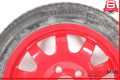 97-04 Porsche Boxster 986 Carrera 911 Spare Tire Wheel Rim Tire T105/95 R17 OEM