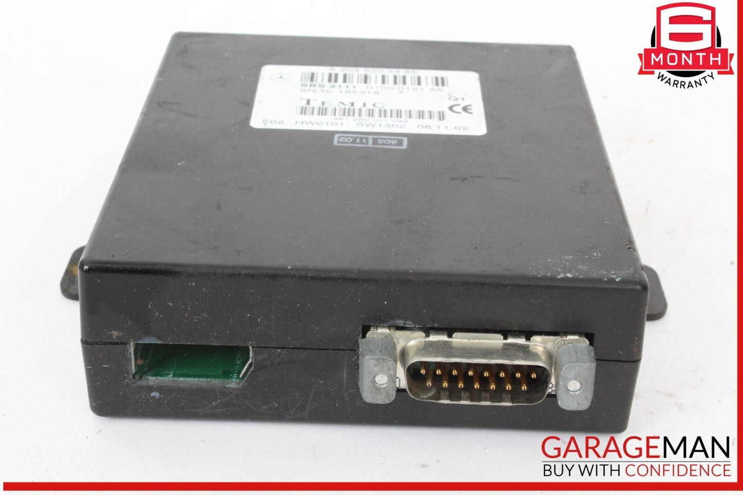 00-06 Mercedes W220 S55 AMG Language Voice Control Module 2038203385 OEM