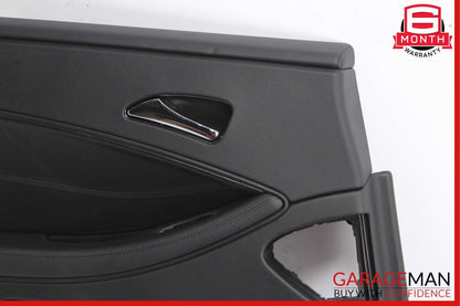 06-11 Mercedes W219 CLS500 Rear Left Interior Door Trim Panel Cover Anthracite