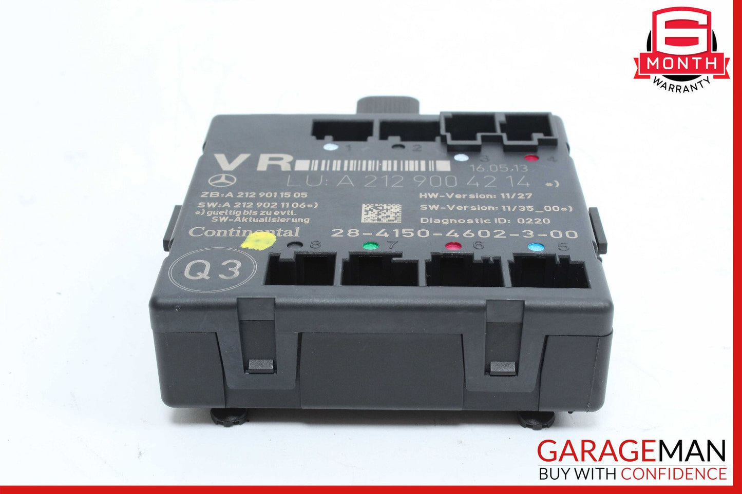 08-18 Mercedes W204 C250 E350 Front Right Side Door Control Module OEM